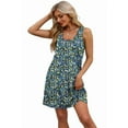 thumbnail image 3 of Ronuti Womens 2026 Summer Dresses Loose U Neck Sleeveless Sundresses Dress with Pockets, 3 of 7