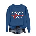 thumbnail image 3 of Cilsoka Lightweight Hoodie Women Plus Size Plain Crewneck Sweatshirt Women Tunic Sweatshirts for Women Cotton Womens Fall Winter Tops My Orders past Orders, 3 of 6