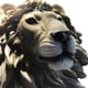 thumbnail image 5 of Escultura de busto colgante de pared de taxidermia falsa, decoración del hogar, decoraciones de pared para león, 5 of 7