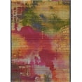 thumbnail image 3 of Unique Loom Outdoor Modern Collection Area Rug - Azera (2' 2" x 3' 1" Rectangle Multi/Blue), 3 of 7