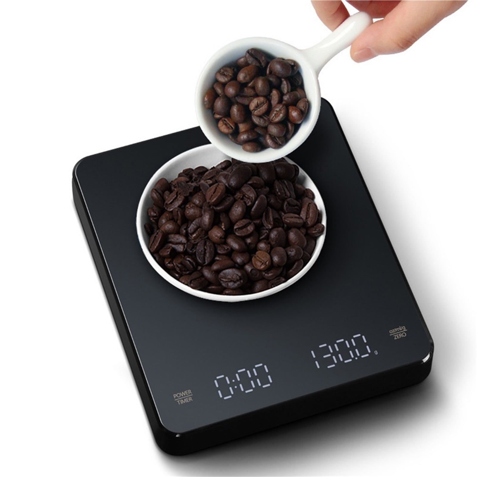 Digital Coffee Scale LED Screen 3kg/0.1g Kitchen Scale Electronic Scale ,Precise Weight