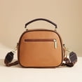 thumbnail image 6 of HGIEYS Vintage Leather Saddle Bag Purse for Women Small Tote Bag with Compartments Trendy Crossbody Purses for Women, 6 of 9