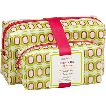Sedafrance 2-piece Cosmetic Bag Set In B
