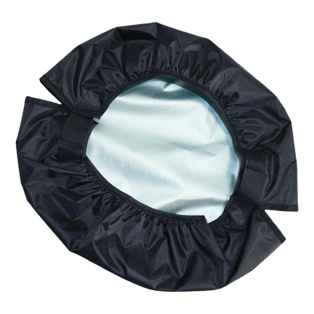 Lerpwige Waterproof Dustproof Cover For Horse Feed Bucket with 210D Oxford Fabric Design