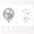 thumbnail image 3 of Unique Bargains 16Pcs Latex Party Wedding Graduation Anniversary Decoration Silver Tone, 3 of 6