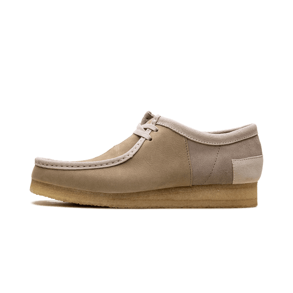 CLARKS MENS Wallabee "White/Red" 26178308 26178308 from Stadium Goods