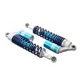 thumbnail image 2 of GZYF 340mm Rear Air Shock Absorbers Universal fit Honda Suzuki Yamaha Kawasaki ATV Go Kart Quad Dirt Sport Bikes Blue & Silver, 2 of 6