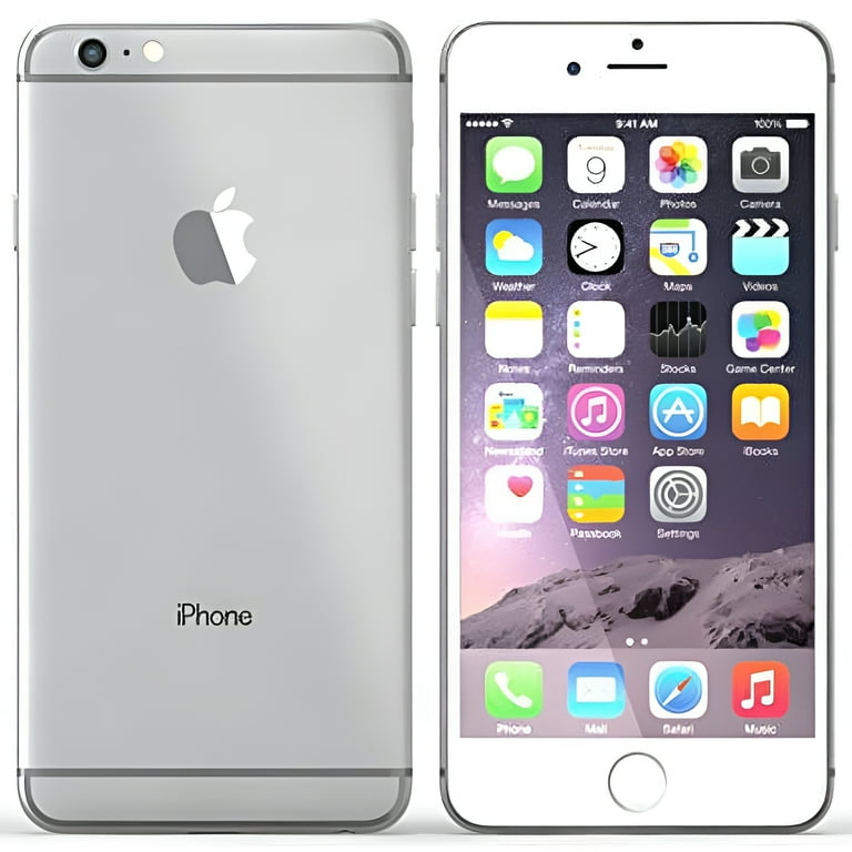 Restored Apple iPhone 6 Plus 16GB, Silver - Unlocked GSM