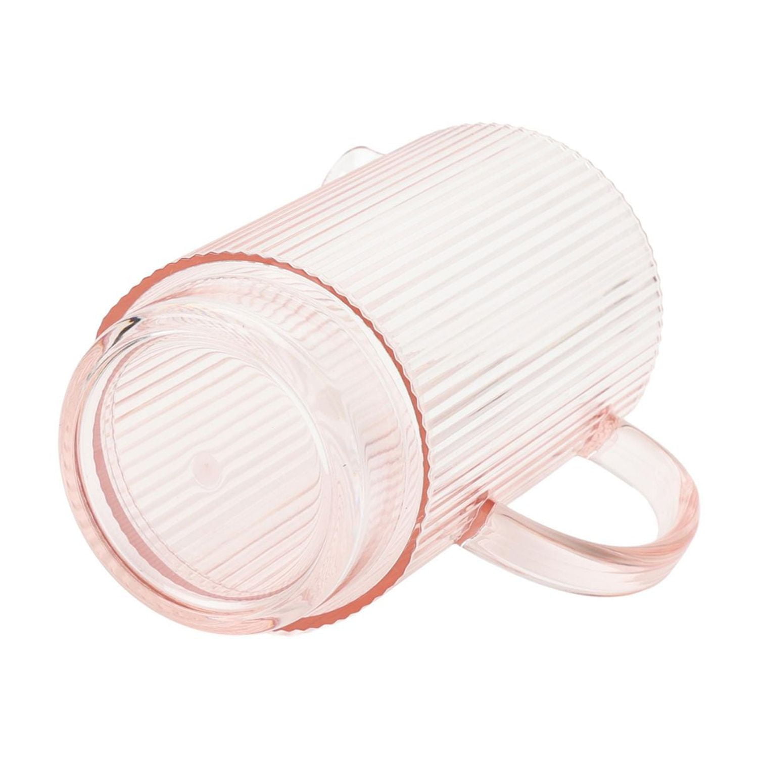 Hometrends Carafe cannelée en acrylique teinté de 69 oz, 1 pièce