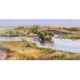thumbnail image 2 of Romanov, Roman 14x9 Gold Ornate Wood Framed with Double Matting Museum Art Print Titled - Afternoon, 2 of 4