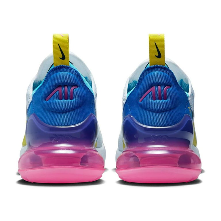 Nike Air Max 270 React Shoes Black/White/Hyper Pink Size 5.5