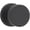 Black, variant on Baldwin Reserve HDCONCRR190 Half Dummy Contemporary Knob and Round Rose Satin Black Finish