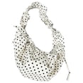 thumbnail image 1 of Bolso Elegante para Mujer JShteea con lunares a Juego para Viajes al Aire Libre blanco, 1 of 5