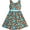 Multicolor Blue, variant on Girls Dress Flower Brown Sundress Summer Beach Dress 2-3 Years