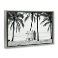 thumbnail image 4 of Stupell Industries Centered Surf Boards View Nautical & Beach Photography Gray Floater Framed Canvas Art Print Wall Art, 31 x 21, 4 of 10
