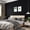 1. Black-24" x 118", variant on Black Wallpaper Peel And Stick Removable Contact Paper For Walls Waterproof Dark Deep Bedroom Living Room Cabinets 24"x394"