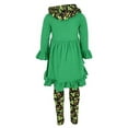 thumbnail image 3 of Unique Baby Girls St Patrick's Day Luck of the Irish Legging Set (3T/S, Green), 3 of 5
