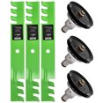 thumbnail image 1 of 8TEN Spindle Toothed Blade Kit for Exmark Lazer AC AS Turf Tracer MK1002075, 1 of 8
