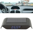 thumbnail image 3 of Portable LED Luminous Decoration Solar Power Clock, Car Clock, Automatic Brightness Adjustment For Vehicle Auto Car Green,Blue,White,Red, 3 of 8