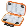 thumbnail image 3 of Unique Bargains Waterproof Fishing Lure Box, Two-Sided Plastic Fish Tackle Bait Small Case Storage Container, Orange, 3 of 5