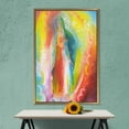 thumbnail image 4 of Catholic Canvas Art, Colorful Printed Canvas, Modern Poster, Our Lady Of Guadalupe Painting, The Virgin Of Guadalupe Art, Abstract Art Canvas, Canvas Wall Decor - White Framed, 4 of 5