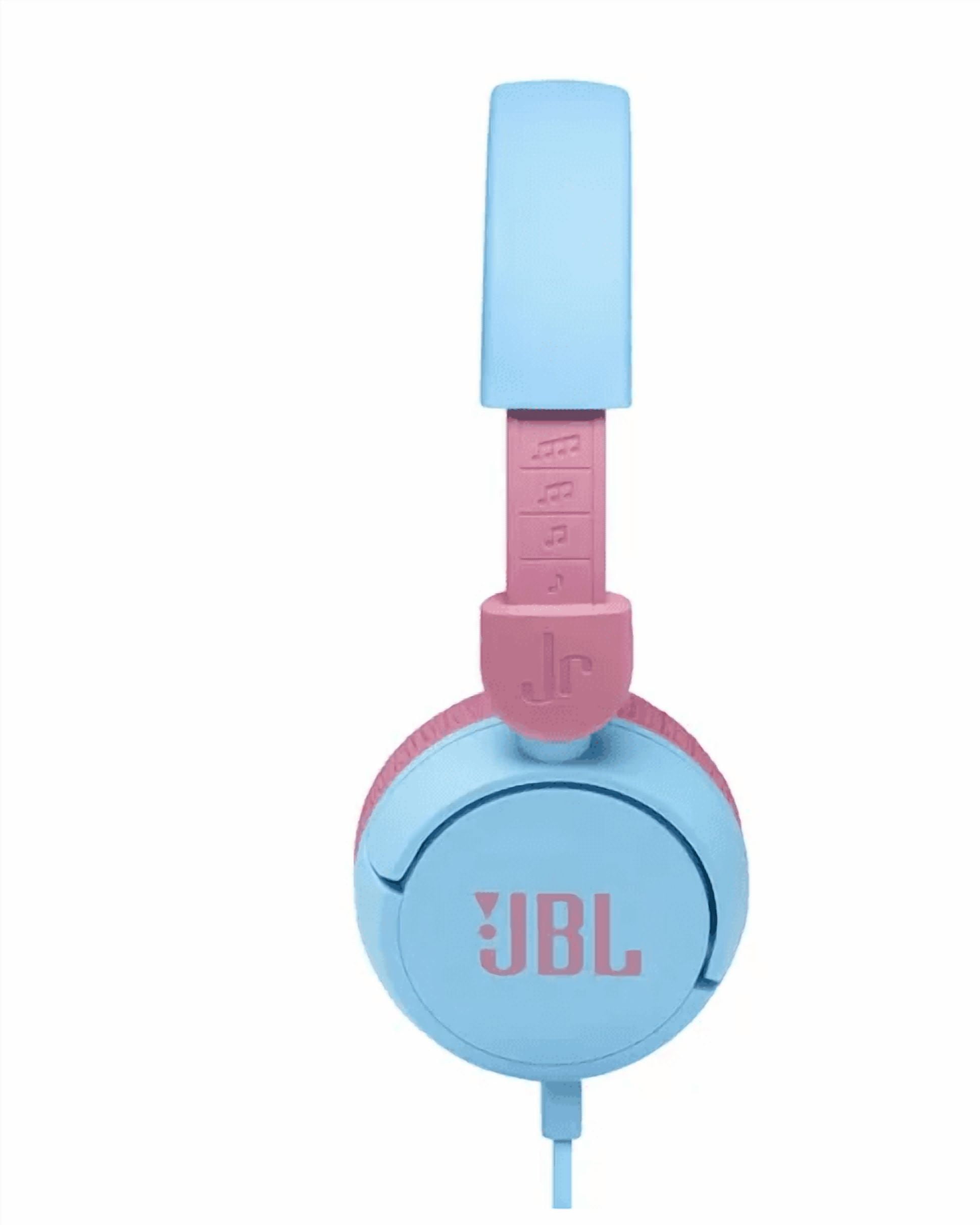 Safe Volume On-Ear Headphones with Mic Blue