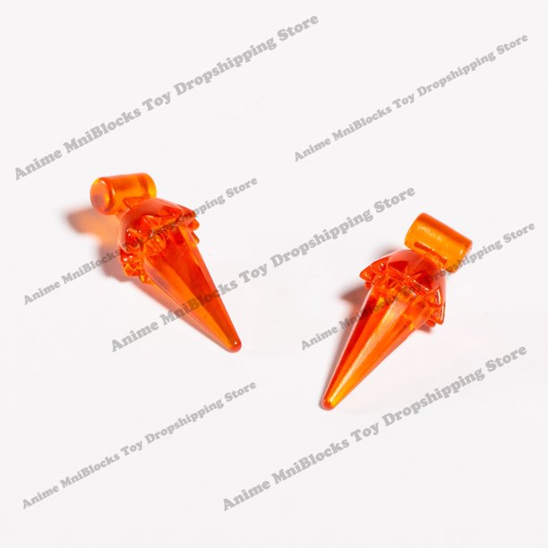 Armas de héroes de Anime, accesorios de efectos especiales para Mini figuras de acción de 4cm, bloques de construcción MOC, Juguetes DIY para niños qym unisex