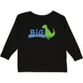 thumbnail image 3 of Inktastic Big Brother Green Dinosaur Boys Long Sleeve Toddler T-Shirt, 3 of 5