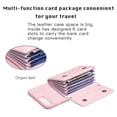 thumbnail image 2 of ELEHOLD Crossbody Wallet Case for iPhone 8 Plus / iPhone 7 Plus, Soft PU Leather Card Holder Magnetic Flip Folio Purse Case 5.5 Inch,Pink, 2 of 6