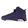 thumbnail image 4 of Air Jordan 6 Retro GG Big Kid Shoes Purple Dynasty/White/Violet 543390-509 (7 M US), 4 of 6