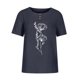 thumbnail image 4 of Camisas de Manga Corta para las Mujeres, Blusa de Botón de Impresión Casual con Cuello Redondo Hecha de Tela Suave Transpirable para Verano Primavera, Blusas de Manga Corta para las Mujeres, 4 of 4