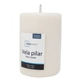 thumbnail image 2 of Vela Mainstays Pilar Sin Aroma Blanca 7.5x10 cm, 2 of 4