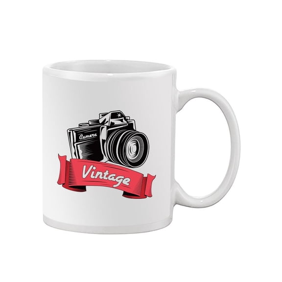 Retro Camera Vintage. Mug -Image by Shutterstock,