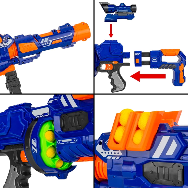 Best Choice Products Electric Foam Ball Blaster with Barrel Extension, Bipod photo 3