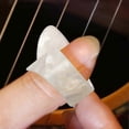 thumbnail image 4 of 4 Pieces Thumb Finger Guitar Pick Celluloid Mediator Thumbpick for Acoustic Electric Guitarra Thickn, 4 of 5