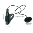 HGYCPP Transducer Pickup Piezo Contact Microphone for Guitar Bass