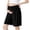 Z1-Black-frostluinai pajamas shorts, variant on Maternity Linerless Shorts 4" Pockets Comfy Yoga Casual Workout Womens Pregnancy Over The Belly Shorts Adjustable Waist Soft Touch Trousers