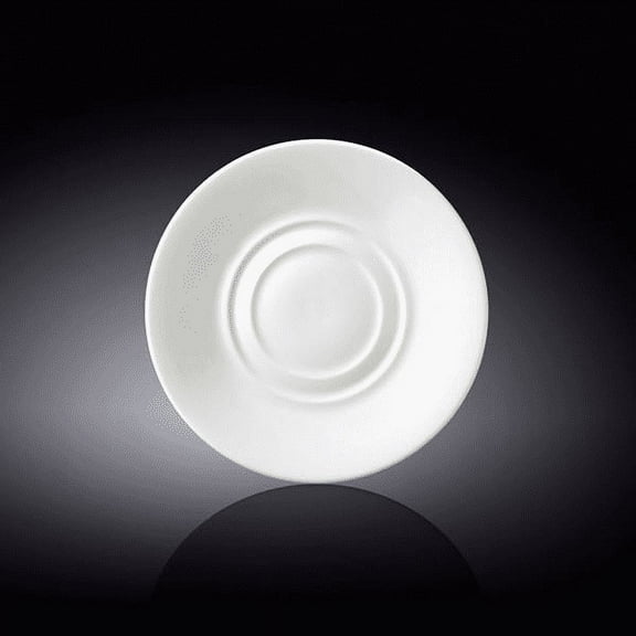 Set Of 12 White Multi-Use Saucer 6 inch | 15 Cm