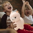 thumbnail image 6 of SPOORYYO Glow in The Dark Alpaca Plush Toy – Cute & Soft Stuffed Animal, Huggable Plush Doll for Kids, Birthday Gift, Stress Relief Companion, 6 of 9