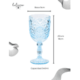 thumbnail image 2 of Set de 6 Copas Luliana Table Styling Cristal Stella Azul Cielo, 2 of 6