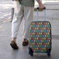 thumbnail image 3 of Multicolor Bigfoot Pattern Luggage Cover Fashion Suitcase Cover Baggage Covers Fit 25-28 Inch Luggage (Go Travel), 3 of 5