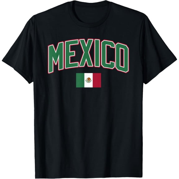 Mexico Flag Mexican Hispanic Siesta Pride Vintage T-Shirt