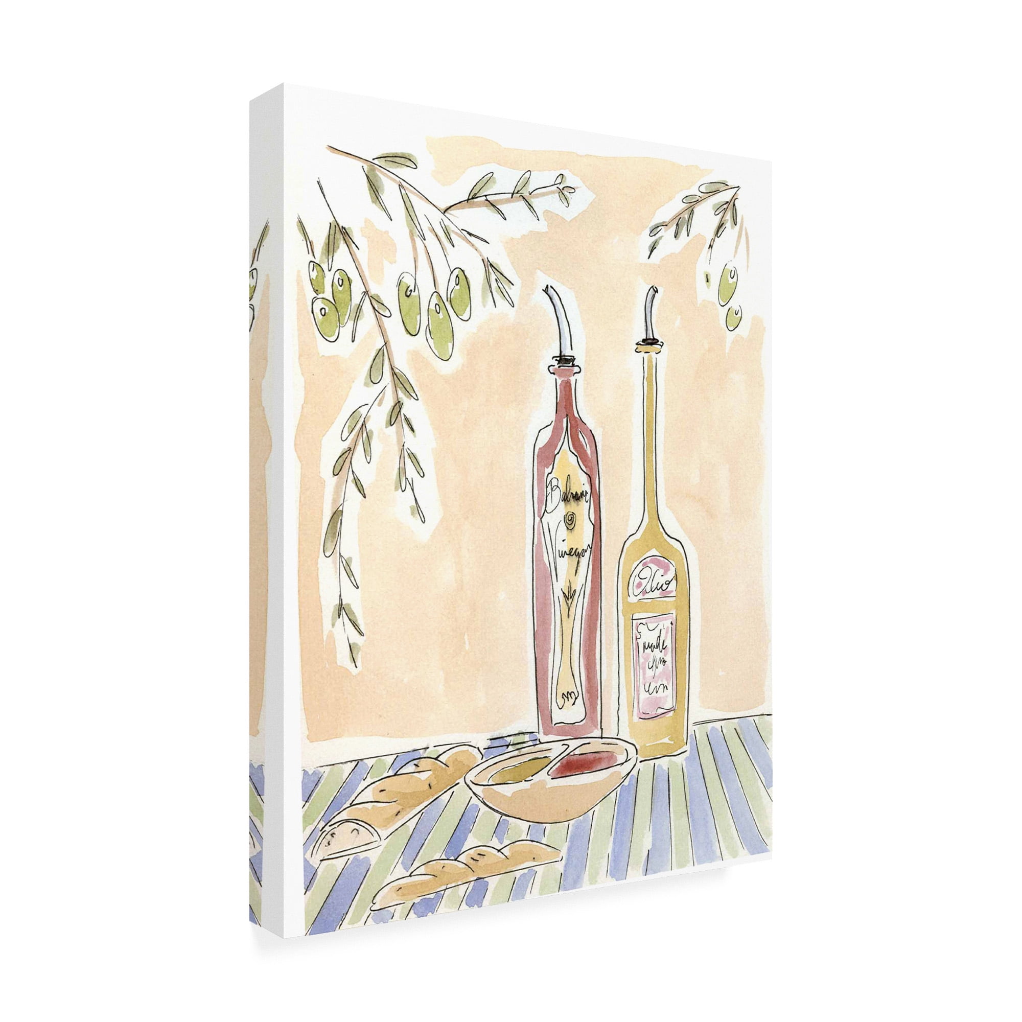 Trademark Fine Art 'Olio della Cucina IV' Canvas Art by Alan Paul