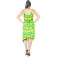 thumbnail image 3 of HAPPY BAY Women's Beachwear Summer Swim Beach Cover ups for Swimwear Women Swimsuit Coverups for Women Cover-up Spaghetti Strap Dress 1X Shamrock, Palm Tree Hula Dancer, 3 of 4