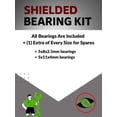 thumbnail image 2 of RCScrewZ Metal Shielded Bearing Kit tra022b for Traxxas Bandit XL-5 RC Car | SET, 2 of 11