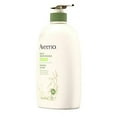thumbnail image 3 of Aveeno Daily Moisturizing Body Wash, Body Wash For Dry Skin With Soothing Oat, Creamy Shower Cleanser, Gentle, Soap-Free And Dye-Free, Lightly Scented Body Wash, 33 Fl Oz, 3 of 6