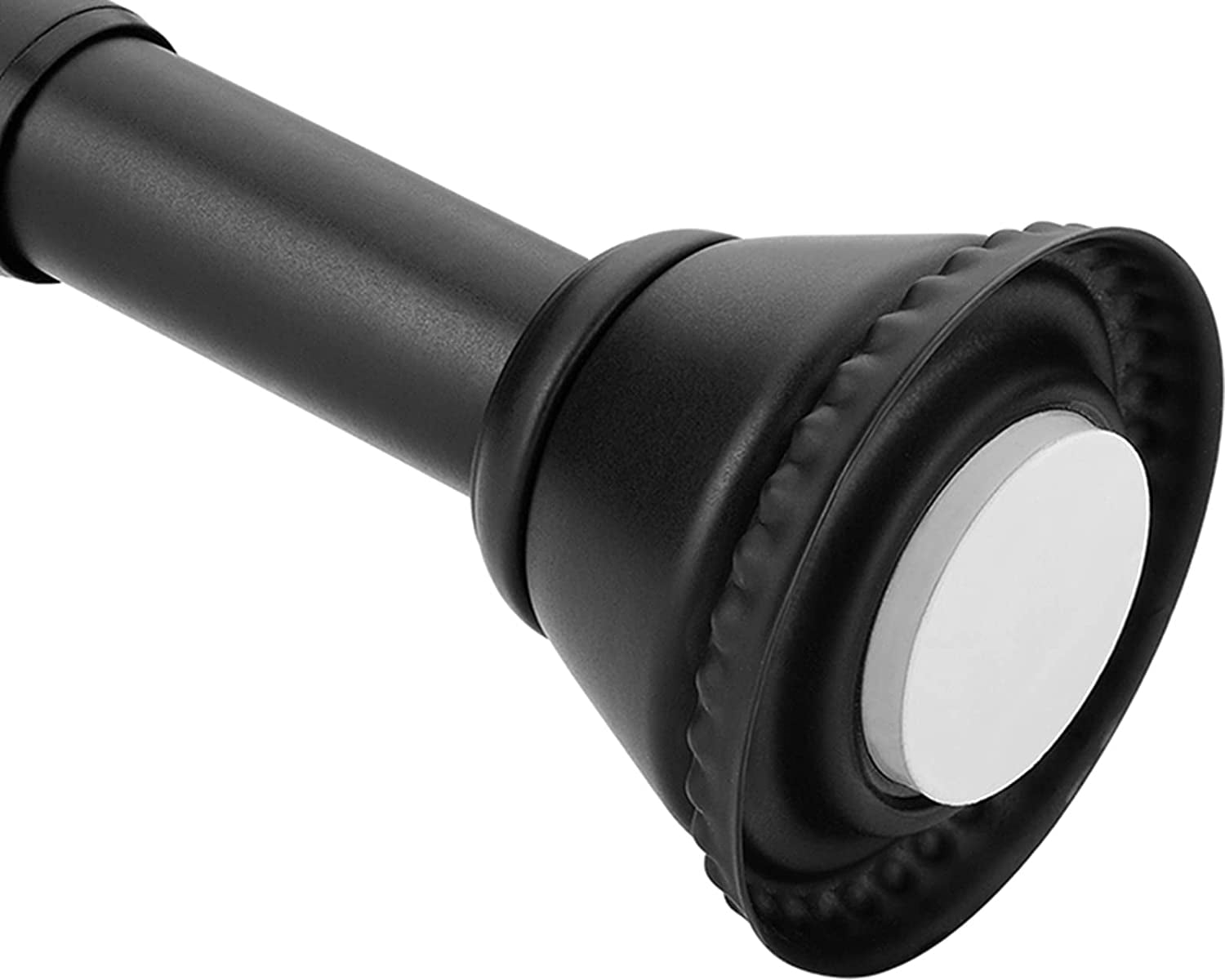 WEIS Black Shower Curtain Rod Extra Long 78110 inches Adjustable