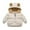 Beige, variant on Toddler Coats Outdoor Jackets Baby Boys Clothes Kids Girls Winter Warm Solid Bear Ears Hooded Padded Outwear Children's Windbreakers Outfits For Kids 12 Months-18 Months Coffee