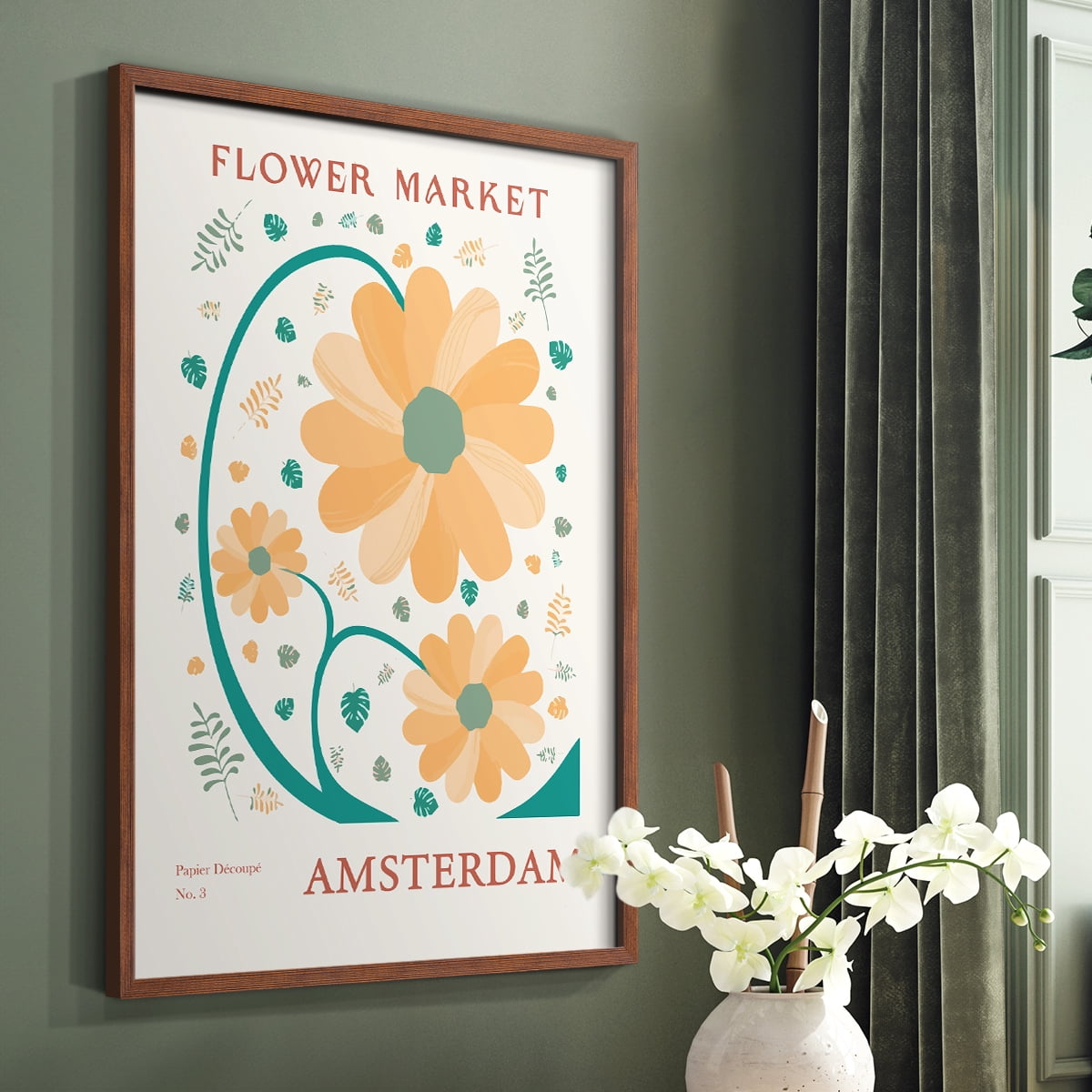 Matisse XVIII Framed Print - Solid Wood