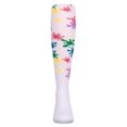 thumbnail image 2 of MeMoi Girls “Splatter Paint” Opaque Stretch Cotton Tights - Girls - Female, 4, White, 2 of 3